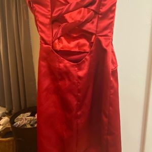Jessica McClintock like new red dress